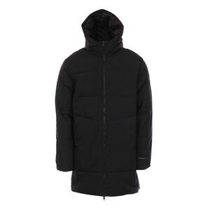 Jack And Jones Mens Brady Long Puffer Jacket / Black